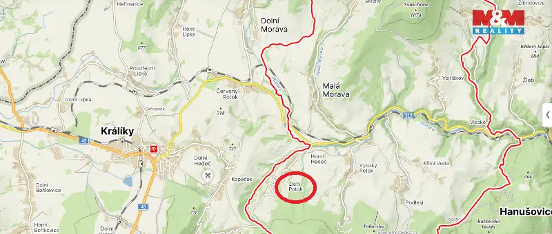 Prodej chalupy, Malá Morava - Zlatý Potok, 150 m2