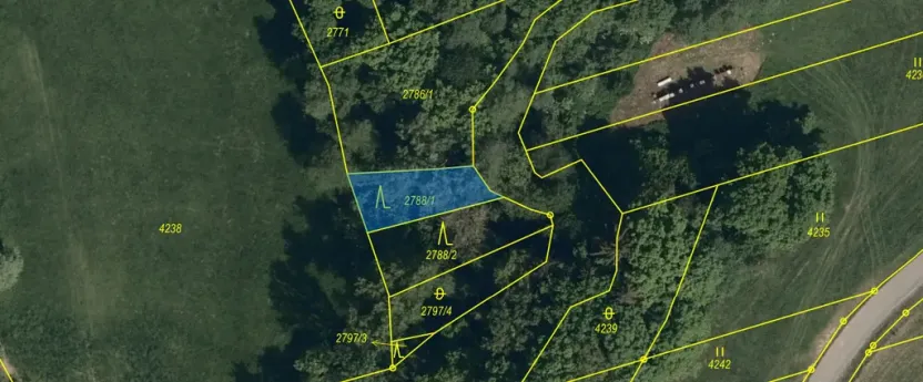 Prodej lesa, Hradčovice, 207 m2