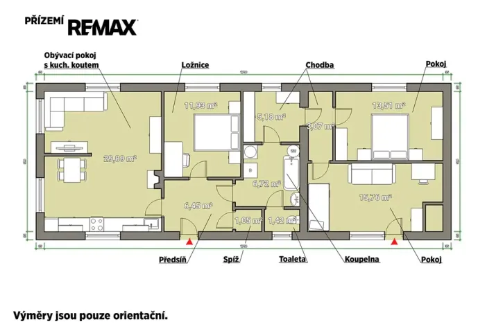 Prodej chalupy, Mezholezy, 96 m2
