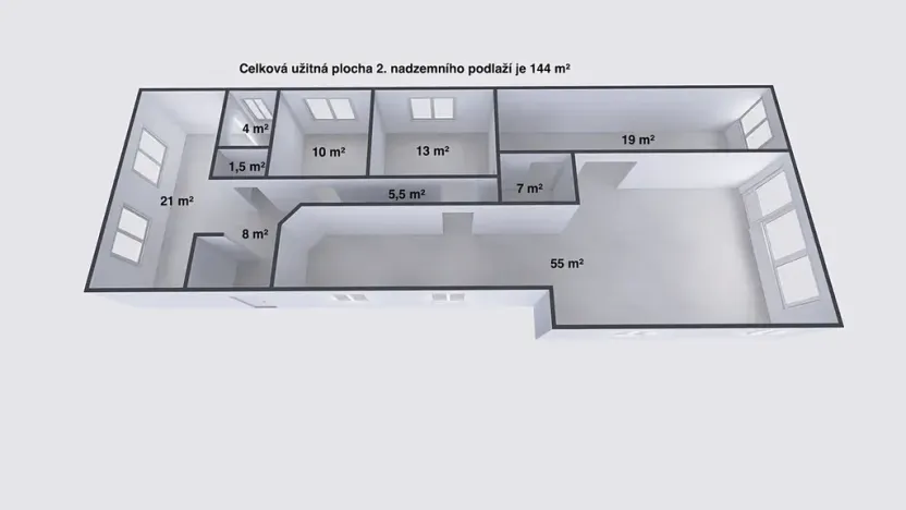 Prodej obchodního prostoru, Jičín, 286 m2