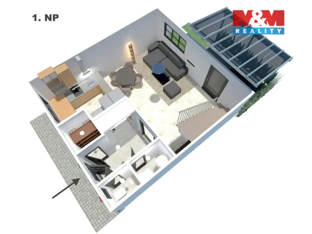 Prodej rodinného domu, Kostelec nad Černými lesy - Kostelec nad Černými Lesy, Pražská, 93 m2