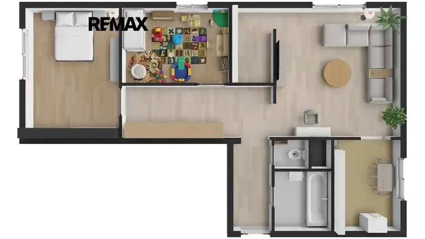 Prodej bytu 3+1, Česká Lípa, Bratří Čapků, 60 m2