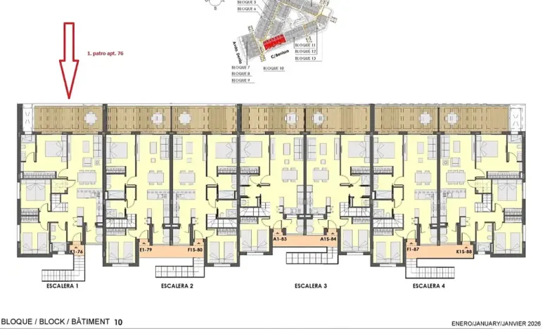 Prodej bytu 4+kk, Torrevieja, Španělsko, 81 m2