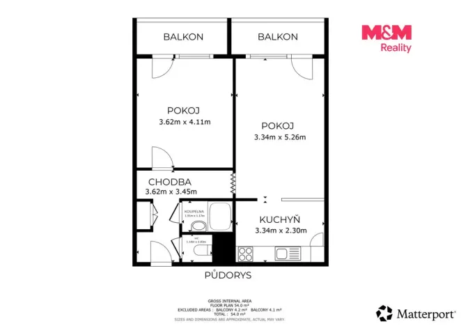 Prodej bytu 2+kk, Ostrava - Bělský Les, Bohumíra Četyny, 52 m2