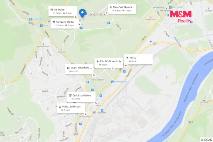 Prodej bytu 1+1, Ústí nad Labem - Mojžíř, Peškova, 35 m2