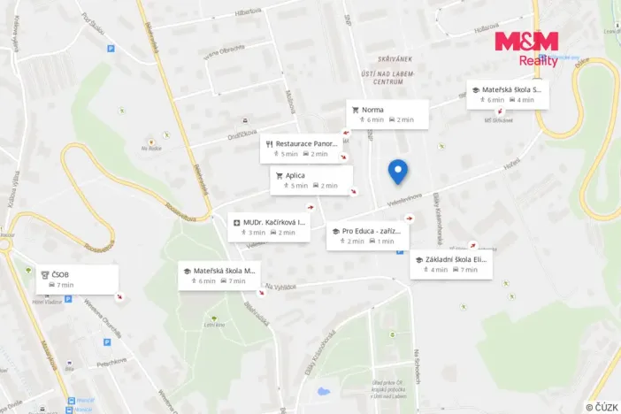 Prodej bytu 3+1, Ústí nad Labem - Ústí nad Labem-centrum, SNP, 62 m2
