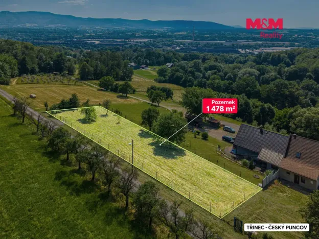Prodej pozemku pro bydlení, Třinec - Osůvky, 1478 m2