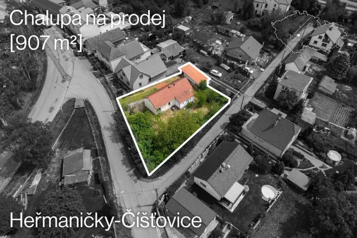 Prodej rodinného domu, Heřmaničky - Číšťovice, 77 m2