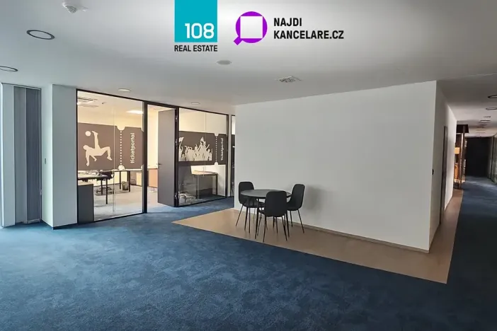 Pronájem kanceláře, Praha - Smíchov, Karla Engliše, 589 m2
