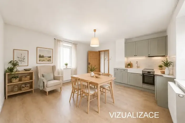 Prodej rodinného domu, Heřmaničky, 77 m2