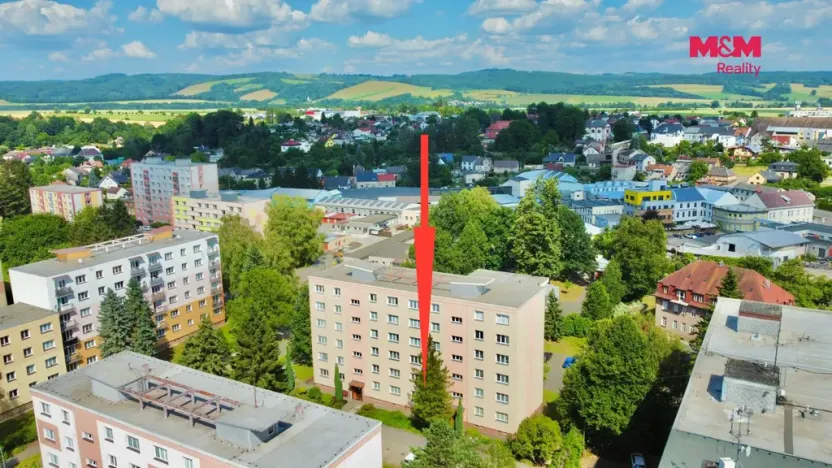 Prodej bytu 2+1, Lanškroun - Ostrovské Předměstí, U Papíren, 52 m2