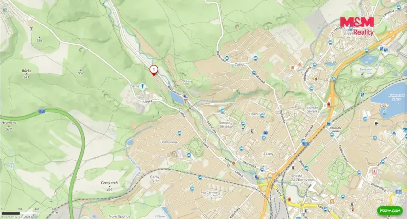 Pronájem garáže, Chomutov, 20 m2