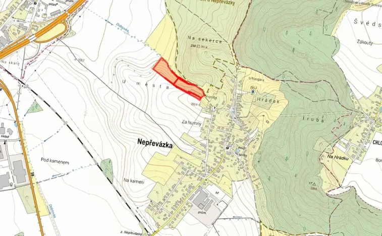 Prodej pole, Nepřevázka, 7797 m2