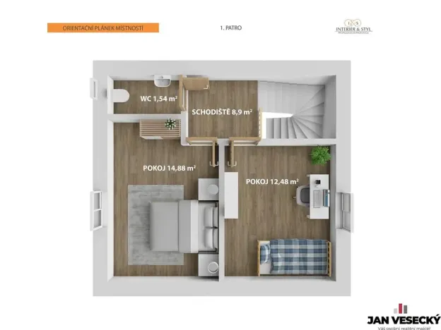 Prodej chaty, Krňany, 84 m2