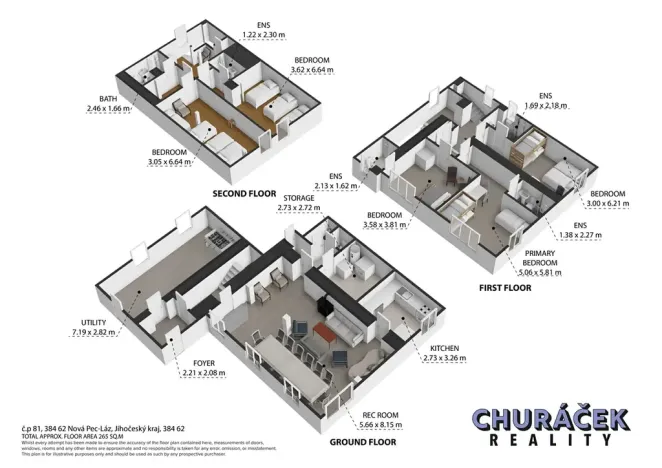 Prodej ubytování, Nová Pec, 280 m2