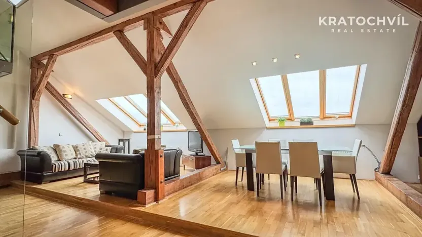Prodej bytu 3+kk, Praha - Smíchov, Hořejší nábřeží, 117 m2