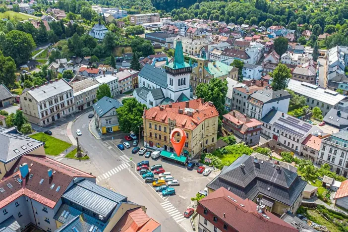 Pronájem bytu 2+kk, Semily, Komenského náměstí, 48 m2