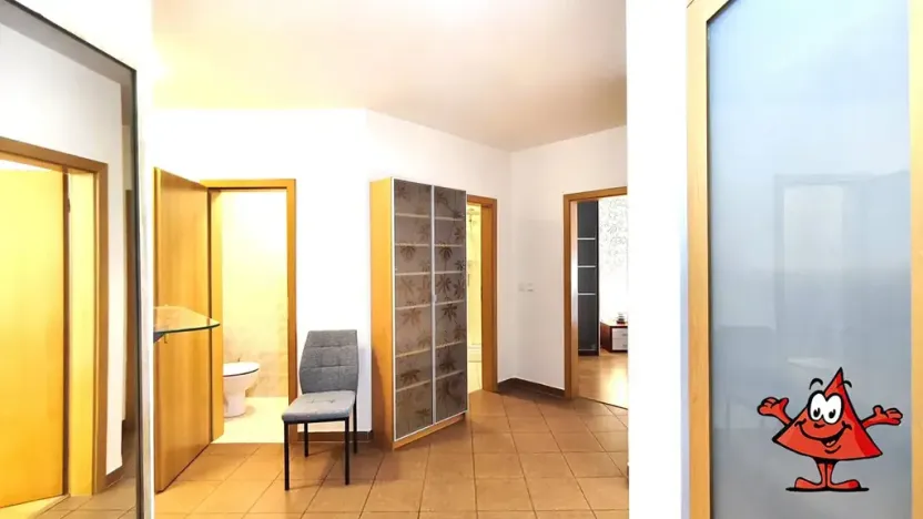 Pronájem bytu 3+kk, Praha - Libeň, Nad Okrouhlíkem, 92 m2