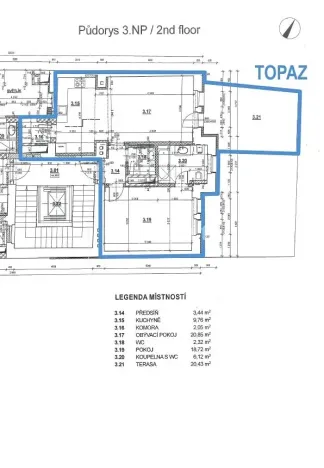 Prodej bytu 2+kk, Karlovy Vary, Vřídelní, 63 m2