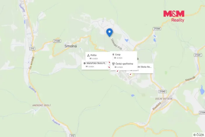 Prodej pozemku pro bydlení, Rotava, 2109 m2