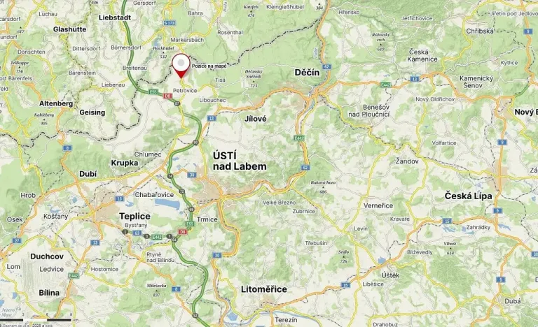 Prodej pole, Petrovice, 1643 m2