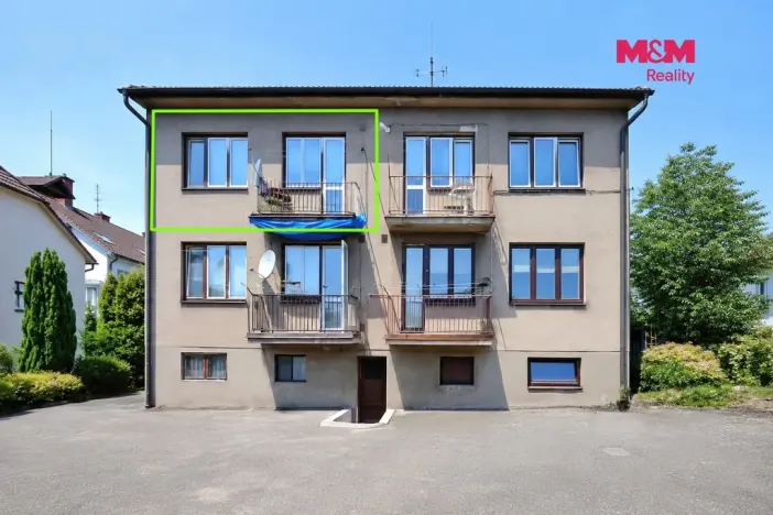Prodej bytu 3+1, Nové Město na Moravě, Tyršova, 73 m2