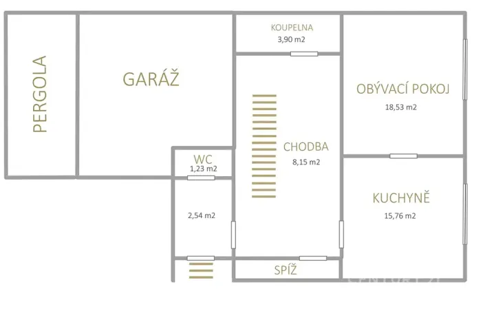 Prodej vícegeneračního domu, Praha - Chodov, Vycpálkova, 110 m2