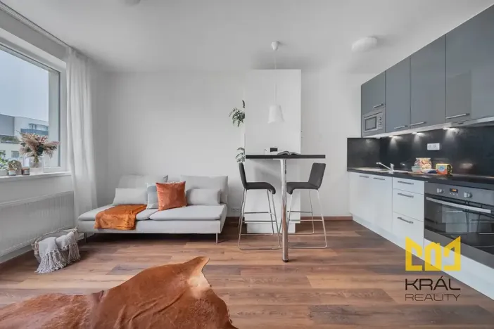 Pronájem bytu 1+kk, Praha - Hostivař, Rižská, 35 m2
