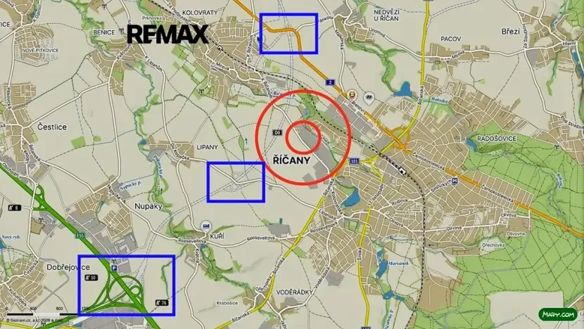 Pronájem komerčního pozemku, Říčany, 4925 m2