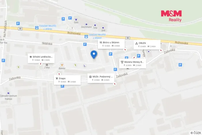 Prodej bytu 3+1, Valašské Meziříčí - Krásno nad Bečvou, Sklářská, 63 m2