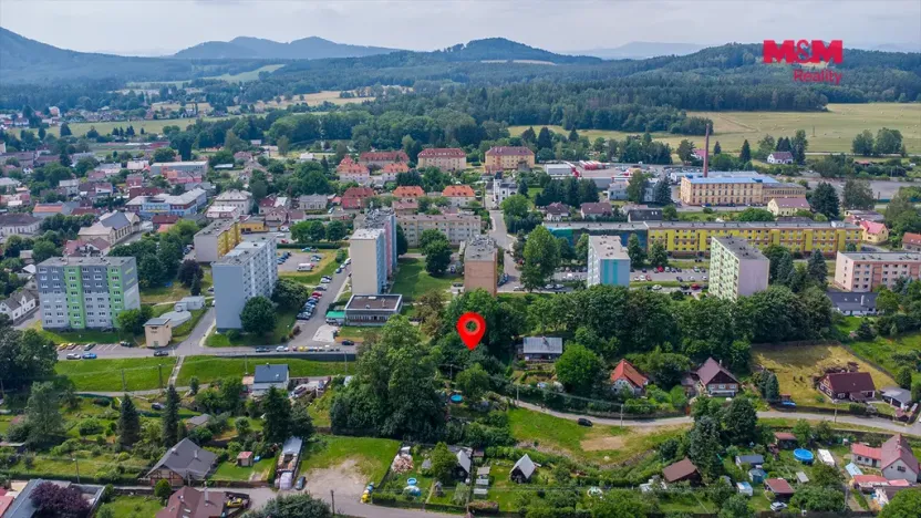 Prodej zahrady, Cvikov - Cvikov II, 440 m2