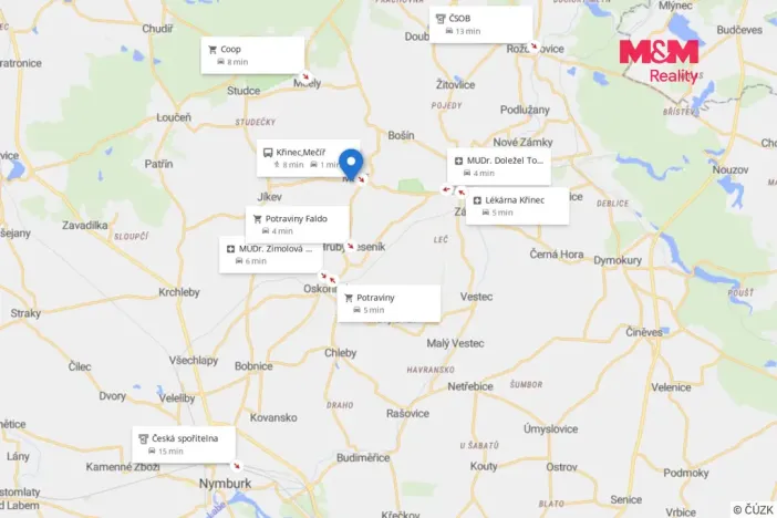 Prodej zemědělské usedlosti, Křinec - Mečíř, 742 m2