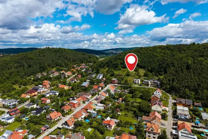 Prodej pozemku pro bydlení, Kuřim, Vrchlického, 1276 m2