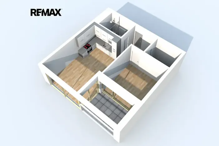 Pronájem bytu 2+kk, Plzeň, Truhlářská, 51 m2