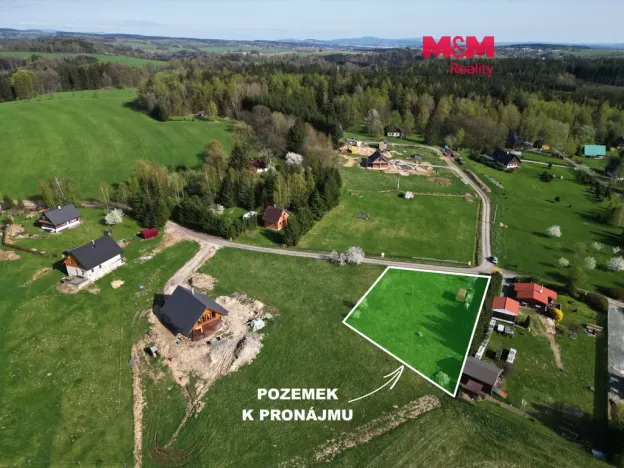 Pronájem zahrady, Liberk - Bělá, 1375 m2