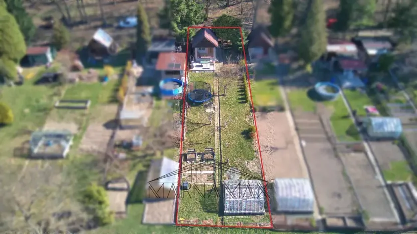 Prodej zahrady, Chomutov, 367 m2