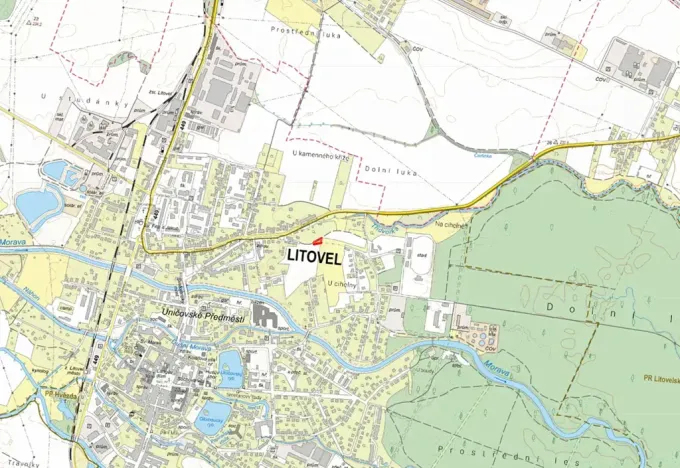 Prodej podílu pozemku pro bydlení, Litovel, 12496 m2