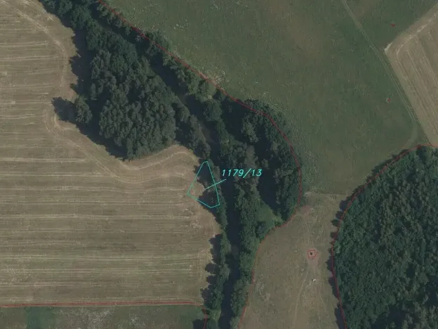 Prodej pozemku, Lužnice, 552 m2