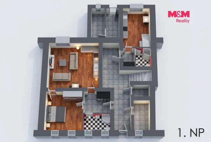 Prodej rodinného domu, Krásno, Náměstí, 348 m2