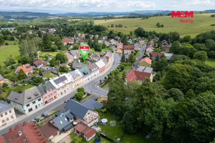 Prodej rodinného domu, Krásno, Náměstí, 348 m2
