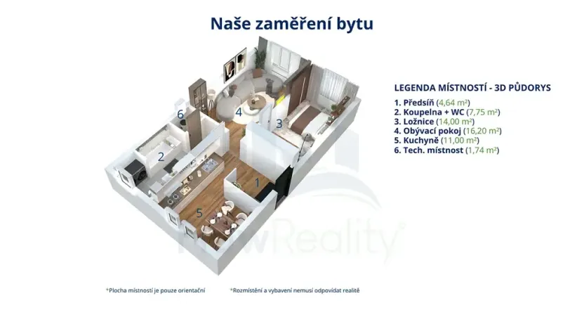Prodej bytu 2+1, Chotěboř, Hoffmanova, 50 m2
