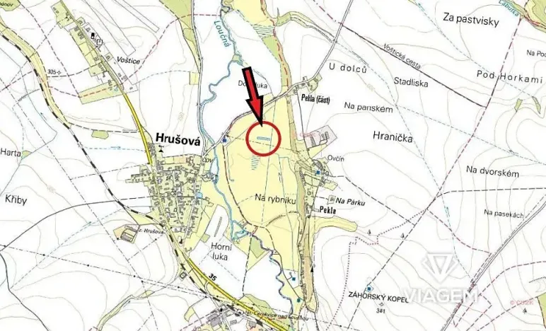 Prodej pole, Cerekvice nad Loučnou, 1780 m2