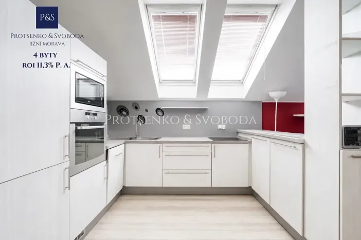 Prodej činžovního domu, Dobšice, Lahoferova, 218 m2