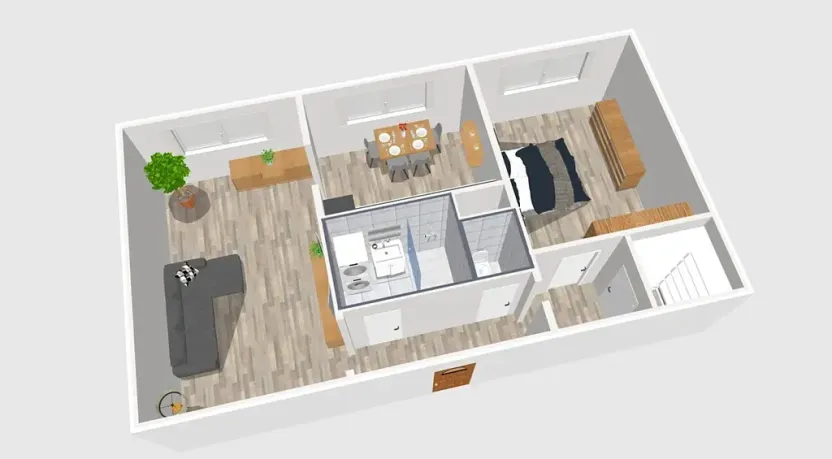 Pronájem bytu 2+1, Brno, Kunštátská, 59 m2