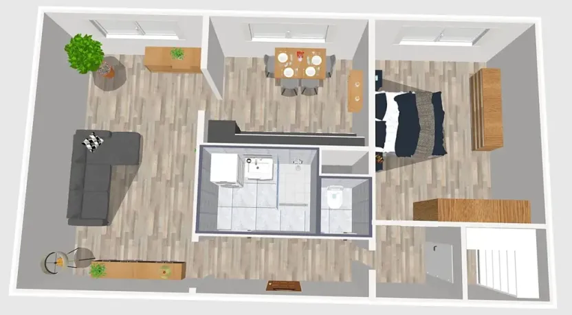 Pronájem bytu 2+1, Brno, Kunštátská, 59 m2