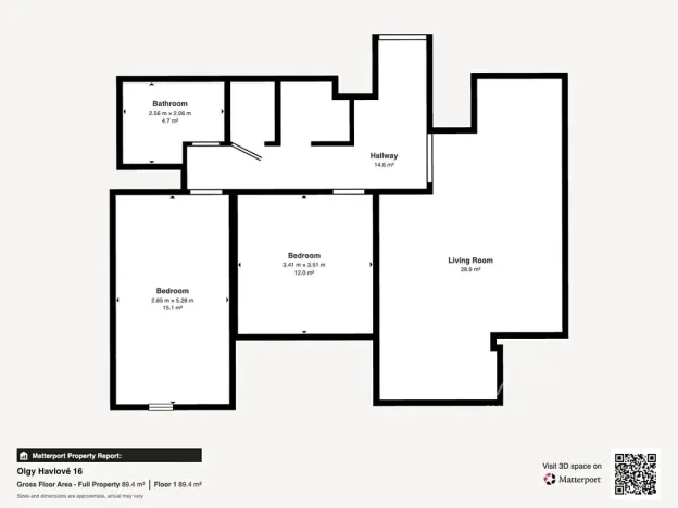 Pronájem bytu 3+kk, Praha - Žižkov, Olgy Havlové, 76 m2