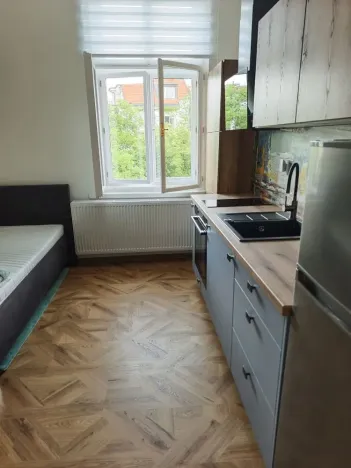Pronájem bytu 1+kk, Praha, Legerova, 25 m2