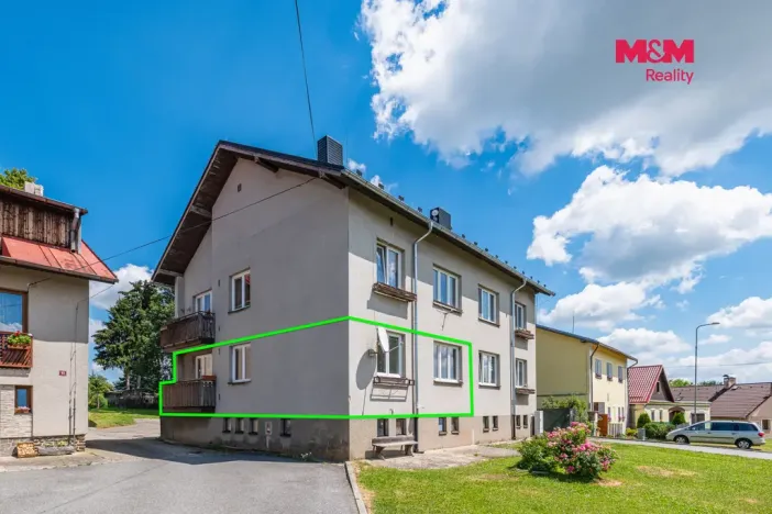 Prodej bytu 3+1, Vimperk - Hrabice, 63 m2