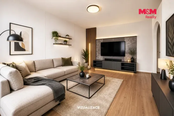 Prodej bytu 3+1, Vimperk - Hrabice, 63 m2