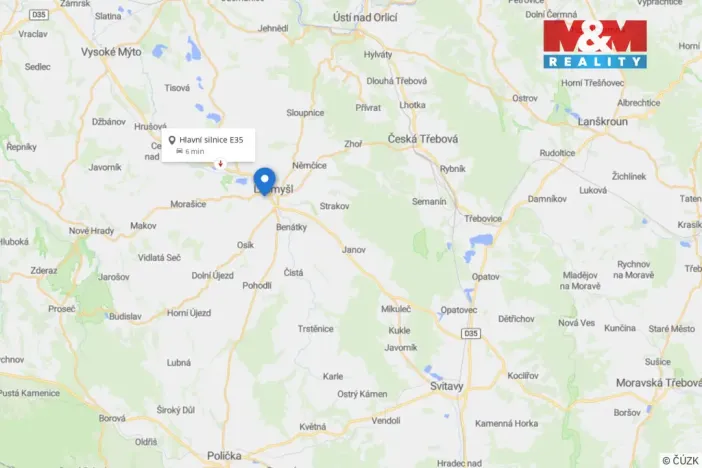 Prodej výrobních prostor, Litomyšl, T. G. Masaryka, 365 m2
